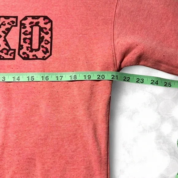 Cute XOXO Women's Pink Sweatshirt - Picture 4 of 6